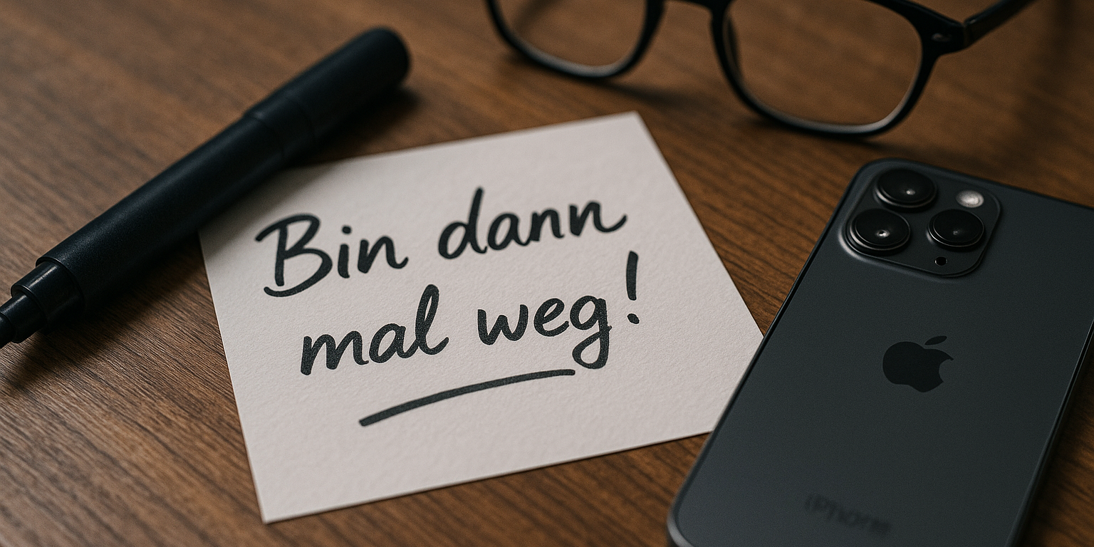 Blog – Abwesenheitsnotizen