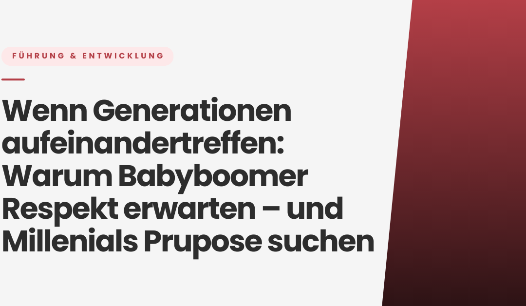 Wenn Generationen aufeinandertreffen